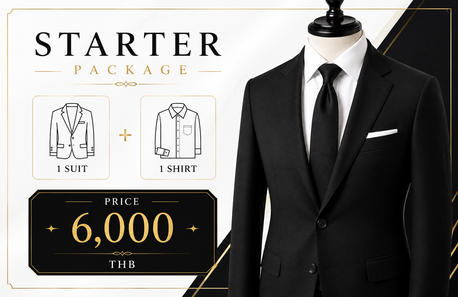 Starter Package — Urban Stitch Tailor pricing