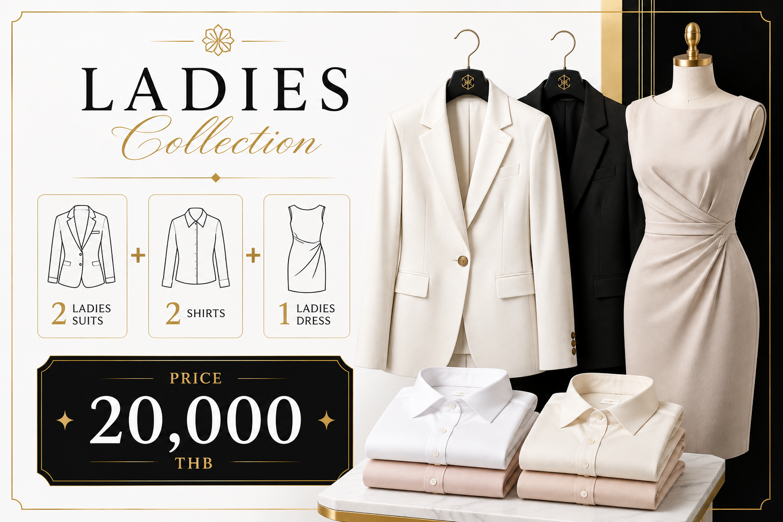 Ladies Collection — Urban Stitch Tailor pricing