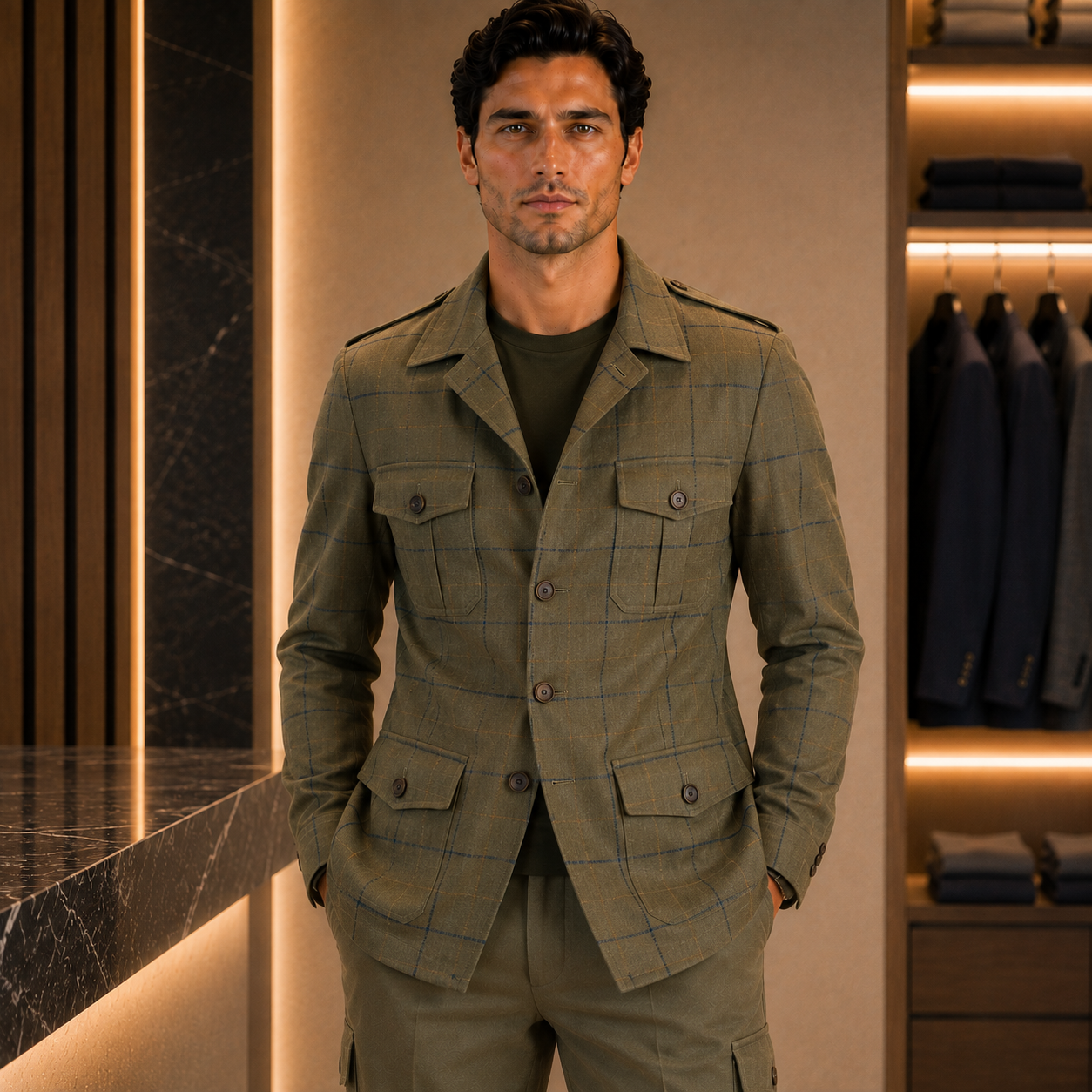 Safari Jacket tailored by Urban Stitch Tailor